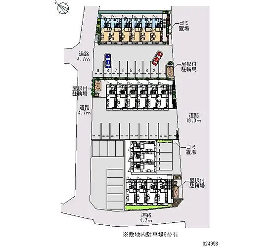 ★手数料０円★愛甲郡愛川町中津　月極駐車場（LP）